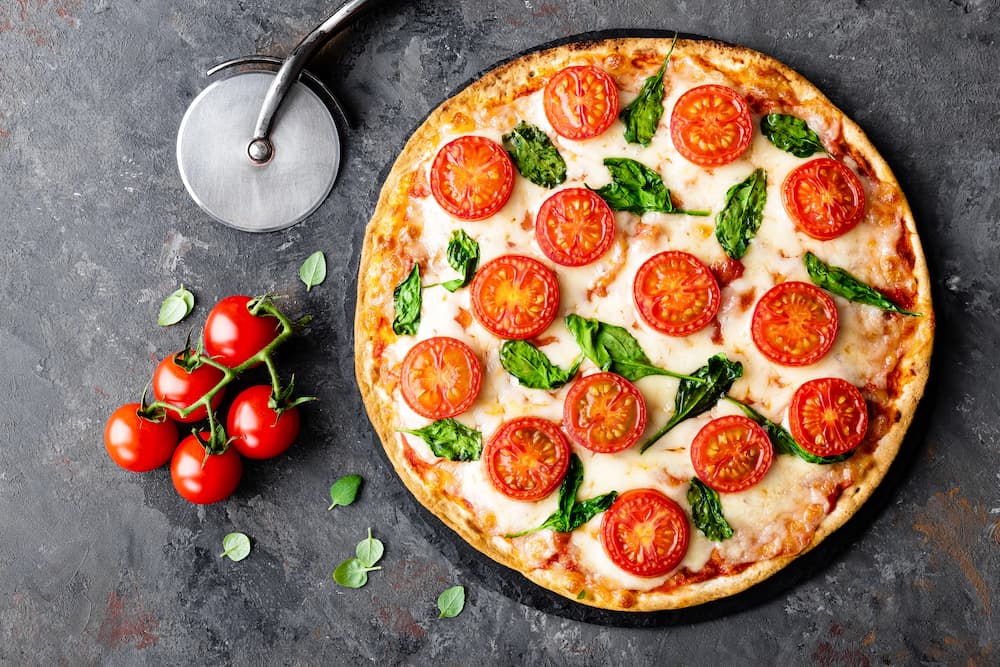 Margherita pizza